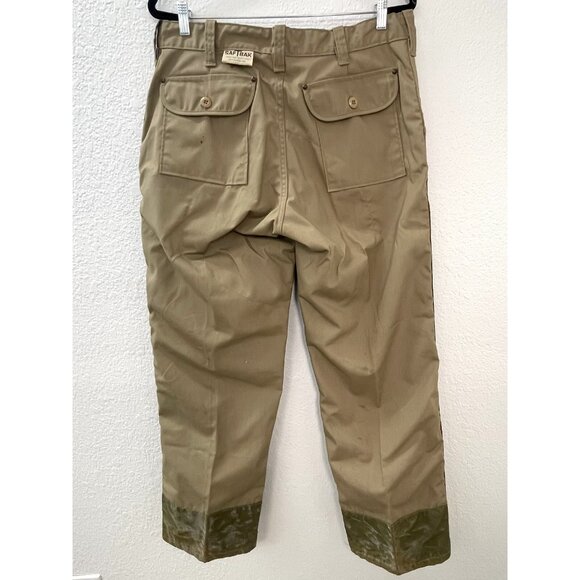 VTG SafTBak Bird Duck Waterfowl Hunting Jacket M & Pants 36x30 Coat Canvas READ - Picture 15 of 16